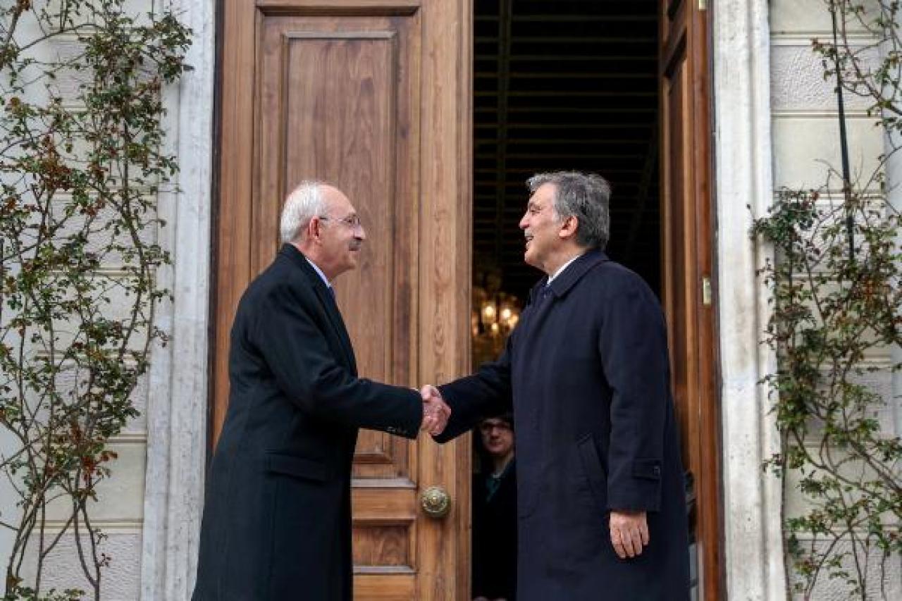 Kılıçdaroğlu Abdullah Gül ile görüştü