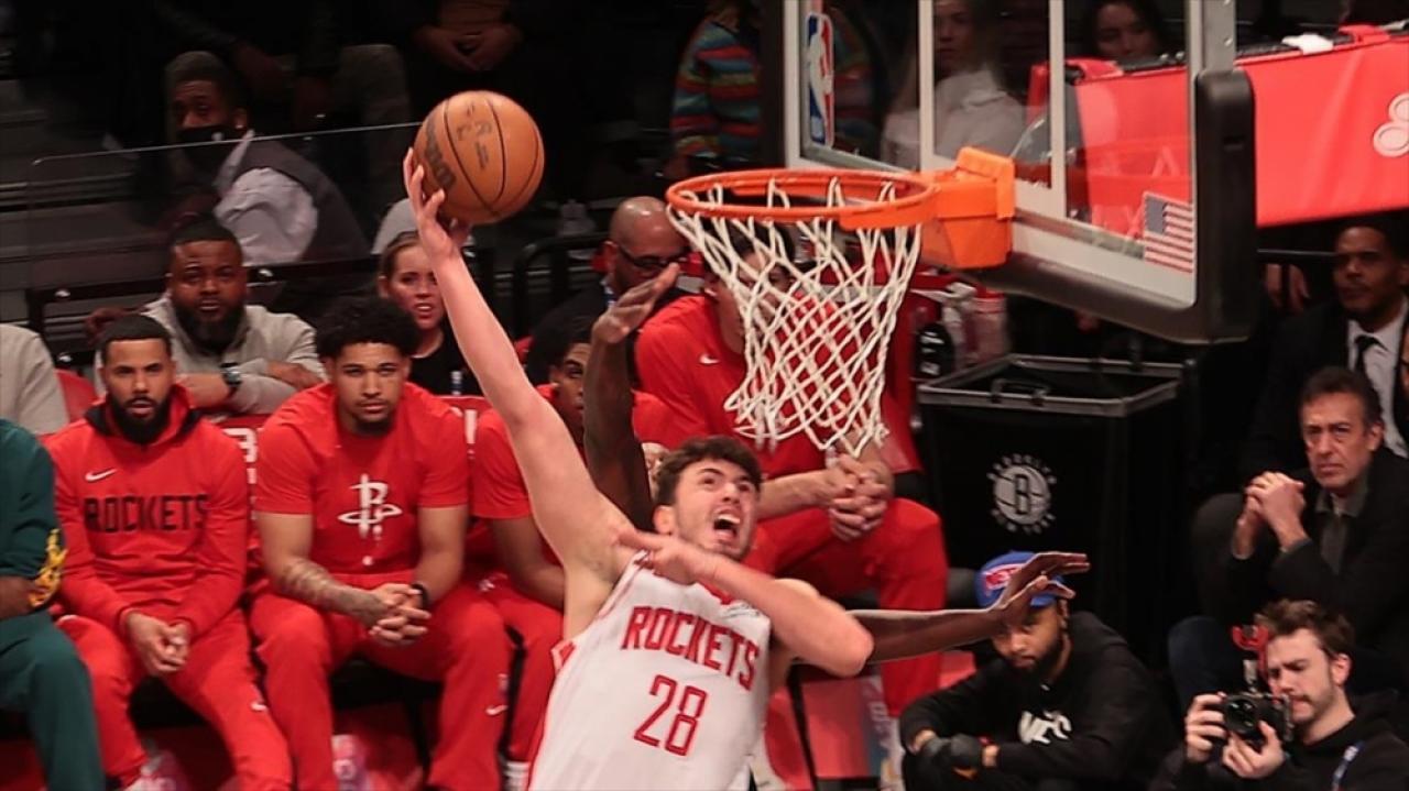 NBA'de Alperen Şengün "double-double" yaptı, Houston Rockets kazandı