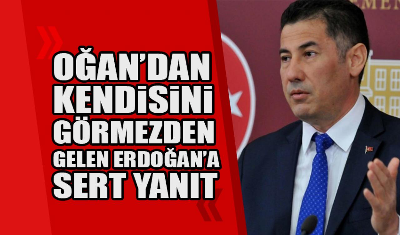 Oğan'dan kendisini görmezden gelen Erdoğan'a sert yanıt