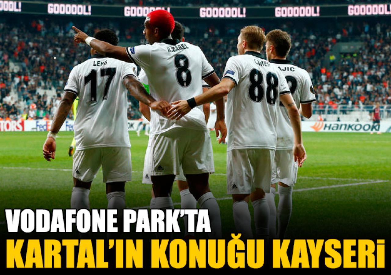 Beşiktaş'ın konuğu Kayserispor