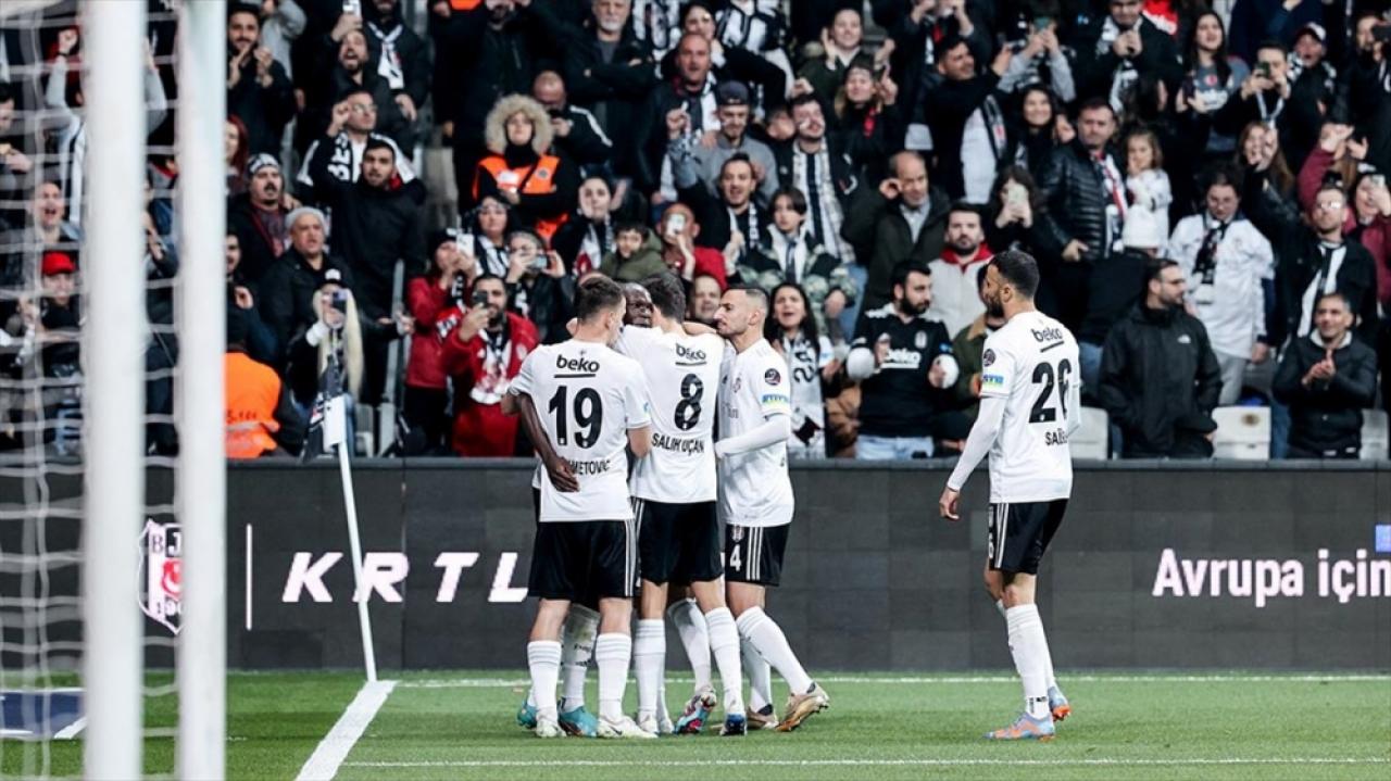 Beşiktaş galibiyet serisini 5 maça çıkardı