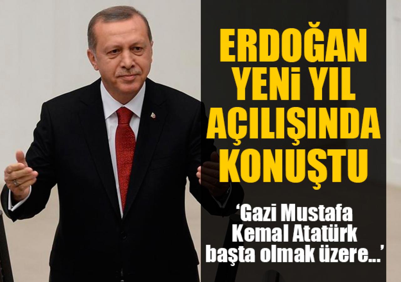 Erdoğan TBMM'nin açılışında konuştu