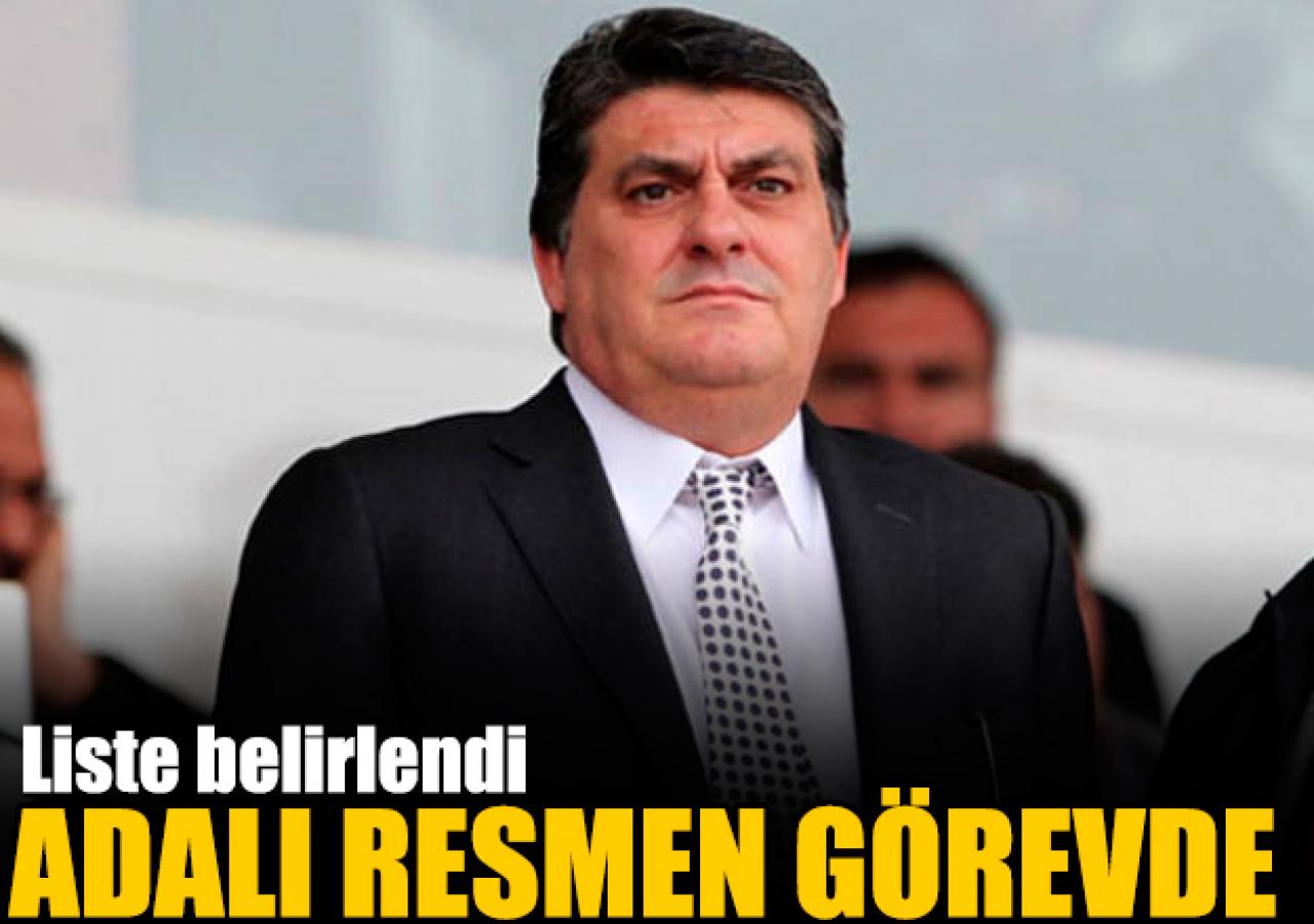 Adalı resmen ikinci başkan