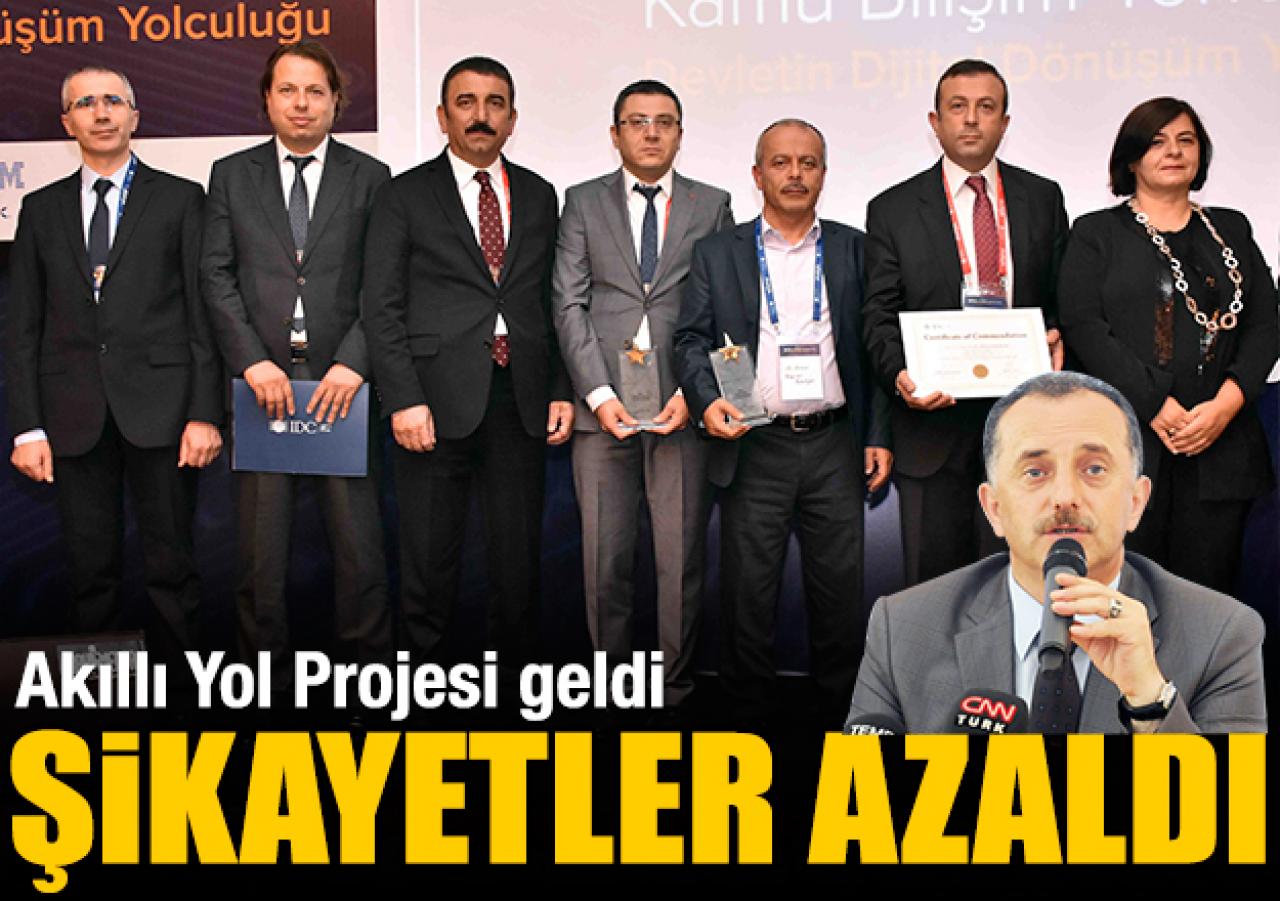 Akıllı yol geldi şikayetler azaldı