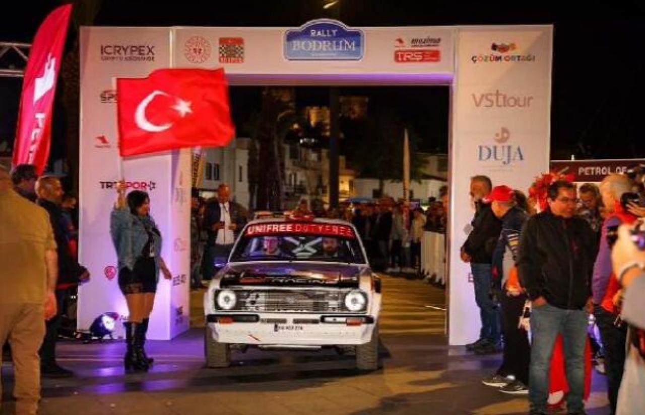 Rallide sezon Bodrum'da açıldı