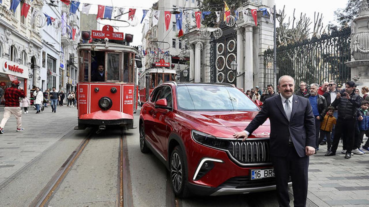 TOGG, İstiklal Caddesi'nde