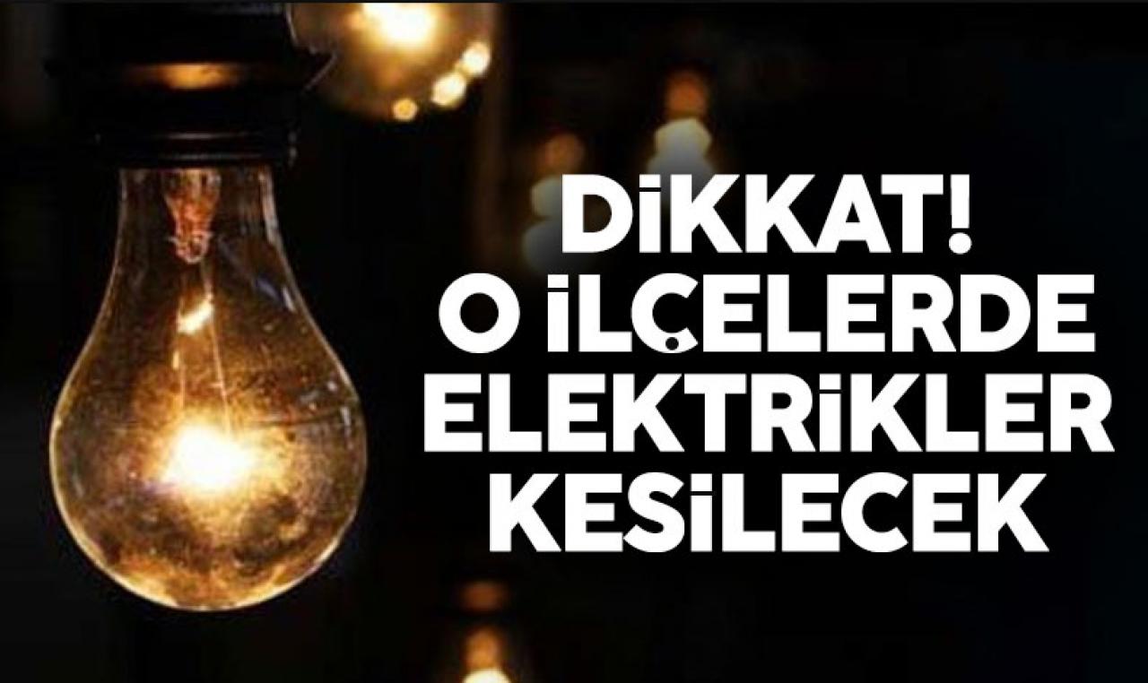 24 Nisan 2023 Pazartesi İstanbul elektrik kesintisi listesi