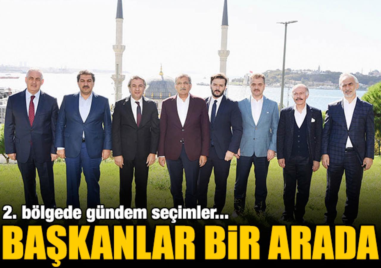 Başkanlar bir araya geldi