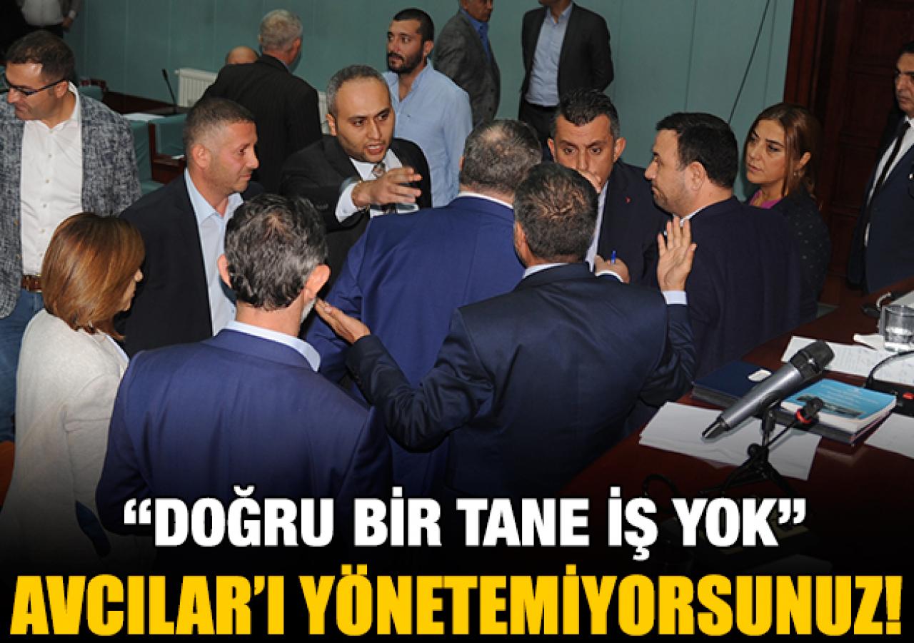 Avcılar'ı yönetemiyorsunuz