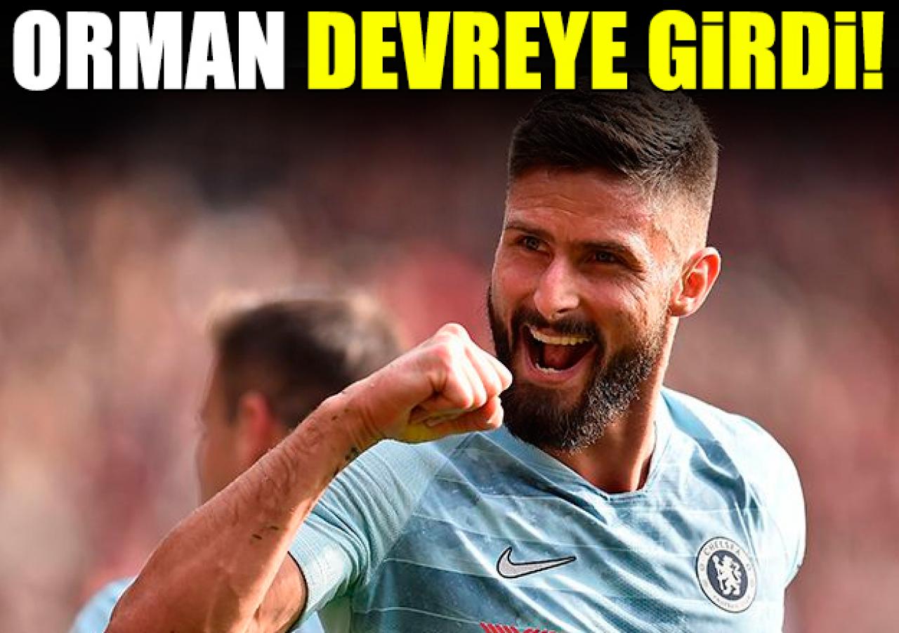 Başkan Orman Giroud için devrede