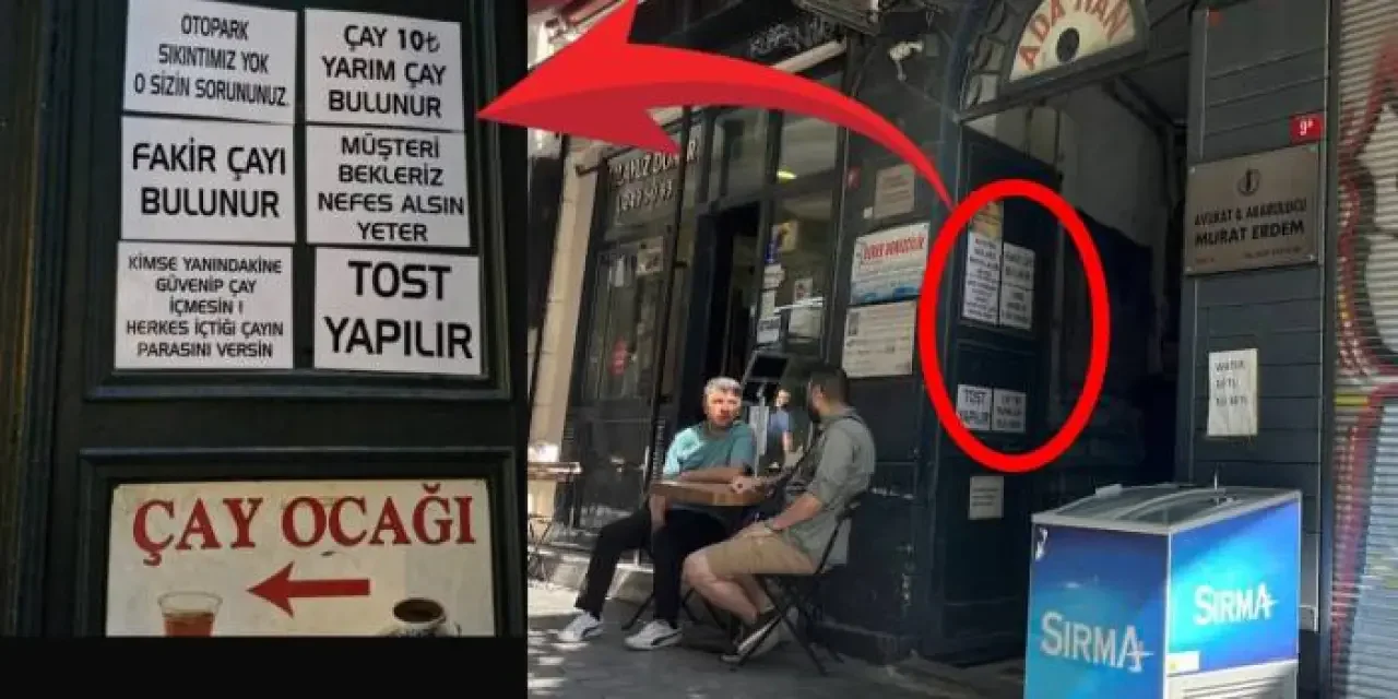 Karaköy’de “Fakir Çayı” ve “Yarım Çay” Satışı: Ekonominin Çarpıcı Yüzü