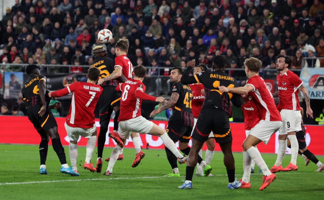 Aslan, Alkmaar'da galibiyeti kaçırdı! AZ Alkmaar - Galatasaray: 1-1