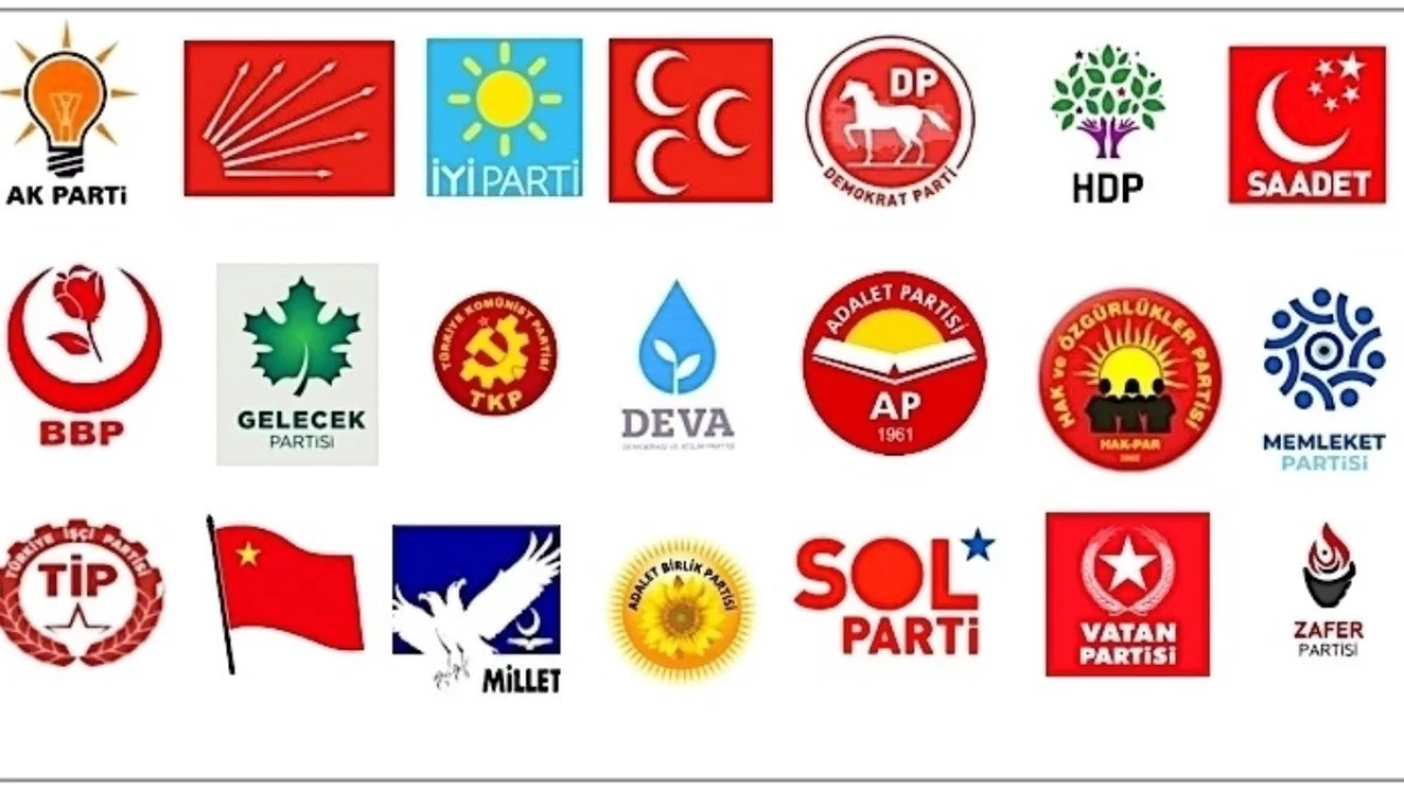 2024 Yılına Göre Siyasi Partilerin Üye Sayıları! Hangi Partinin ne kadar üyesi var?