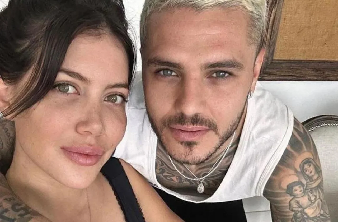 Wanda Nara'dan Icardi'ye Olay Hamle! Yeni Sevgilisiyle Canlı Yayında Öpüştü