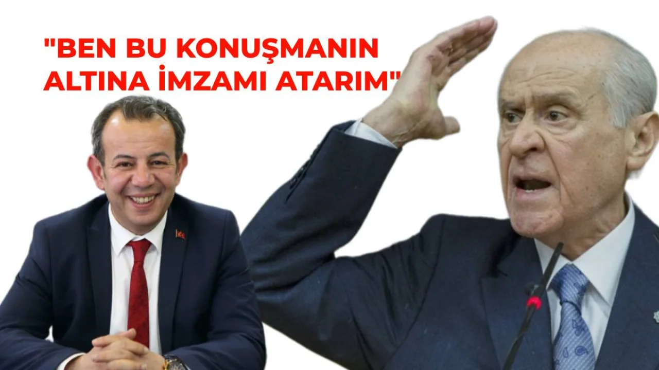 Tanju Özcan’dan Devlet Bahçeli’ye tam destek!