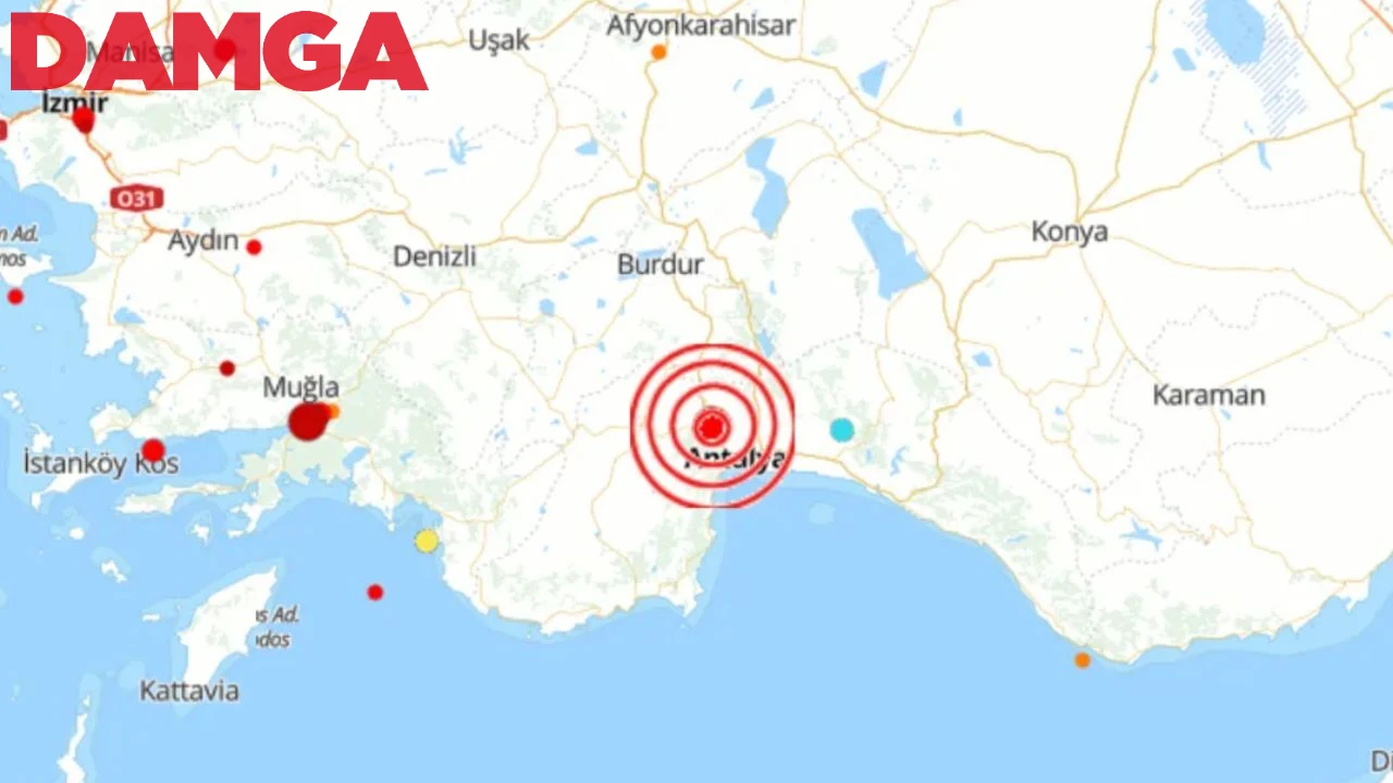 Antalya'da fay hattı var mı, nereden geçiyor? Antalya'da 29 Kasım'da Neden deprem meydana geldi!