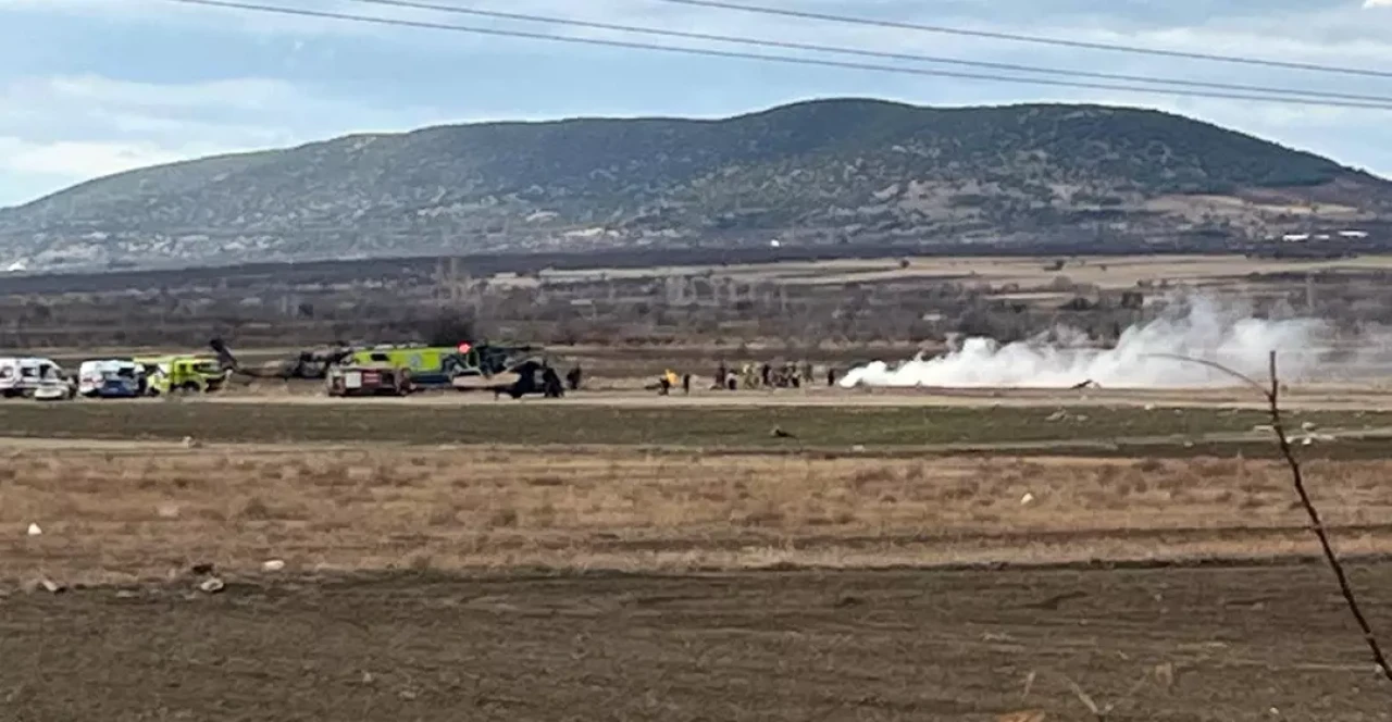 Isparta'da Askeri Helikopter Faciası: 5 Şehit