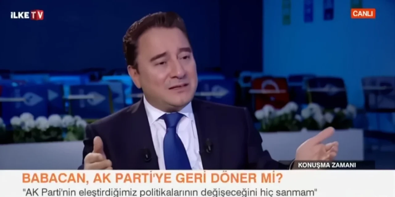 Babacan'dan AK Parti’ye Dönüş İddialarına Sert Yanıt: “Böyle Bir Şey Yok, Olmaz da!”