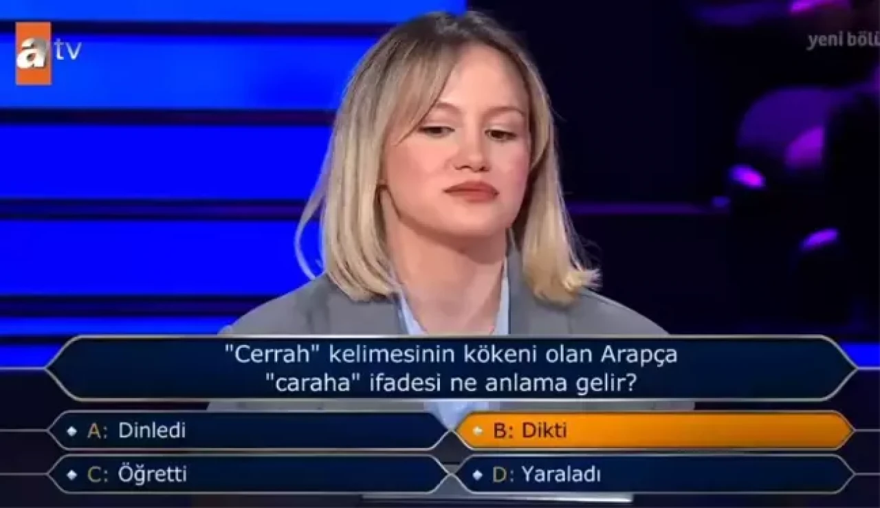 "Cerrah" Kelimesinin Kökeni ve Anlamı Ne? Kim Milyoner Olmak İster