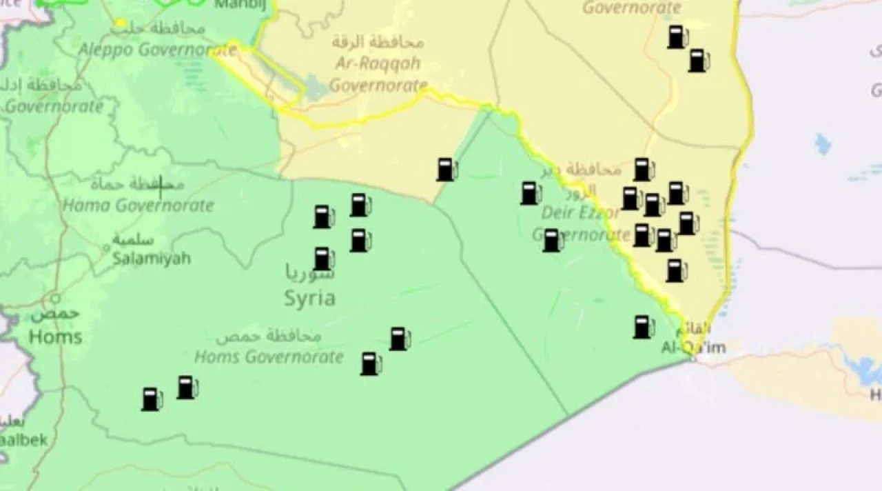 Suriye Petrol Kuyuları Nerede? Hangi Şehirde Petrol Var, Petrol Rezervi Ne Kadar? Güncel Suriye Petrol Haritası!