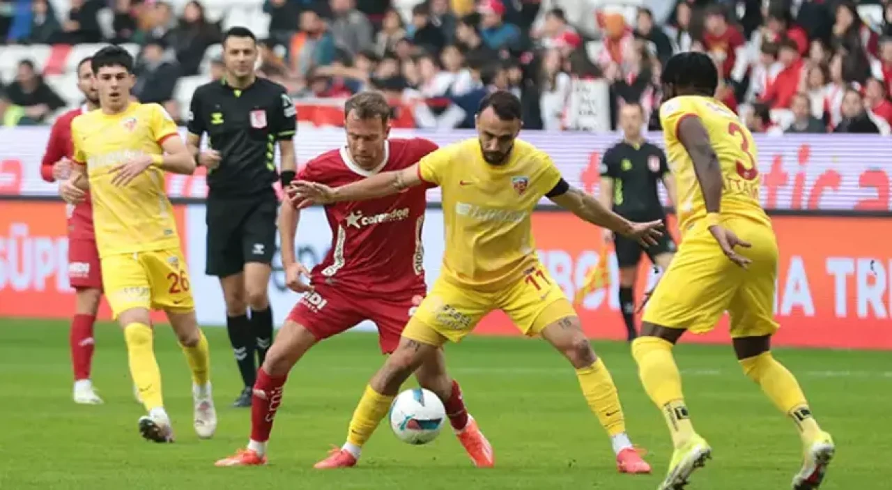 Antalyaspor - Kayserispor Maç Özeti (15 Aralık) Maç Skoru, Golleri!