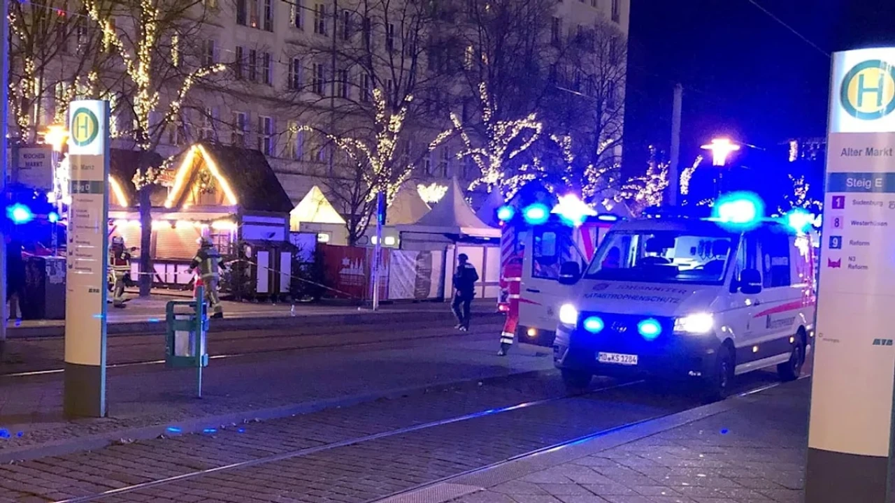 Magdeburg’da Noel Pazarı Kana Bulandı! Suudi Arabistanlı Doktor Dehşeti Yaşattı!