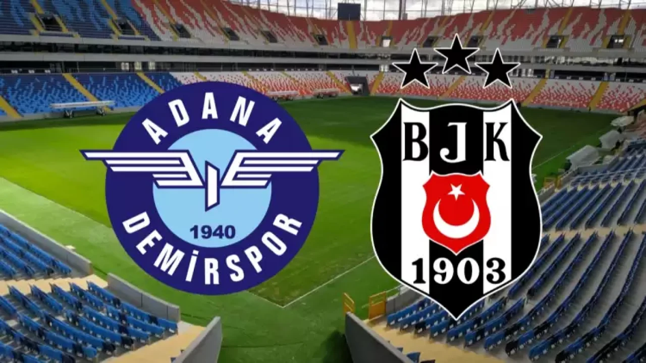 Adana Demirspor  Beşiktaş Maçı Taraftarium24 Şifresiz! Canlı Nereden İzlenir?