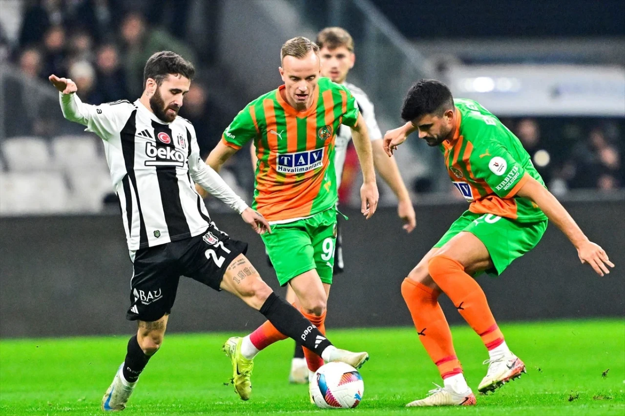 Beşiktaş-Alanyaspor maçı gollerini kim attı? Bjk- Alanyaspor Maçı Kaç Kaç Bitti!