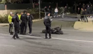 Arnavutköy'de feci kaza! Motorla kafa kafaya çarpışan motosikletli öldü!