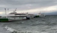 Marmara'da deniz ulaşımına fırtına engeli! İşte iptal olan seferler