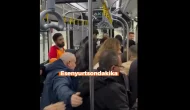 Metrobüste büyük panik! Dumanlar yükselen yolcu dolu aracın kapıları açılmadı…