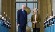 Cumhurbaşkanı Erdoğan Ursula von der Leyen'i Kabul Etti