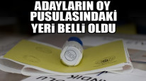 Cumhurbaşkanı adaylarının oy pusulasındaki yeri belli oldu