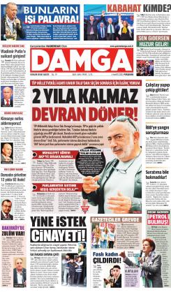 DAMGA 04 Mayıs 2023 Perşembe Sayfaları