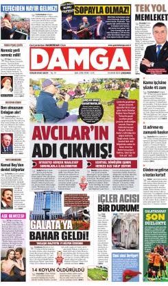 DAMGA 10 Mayıs 2023 Çarşamba Sayfaları