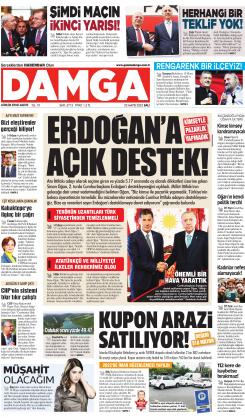 DAMGA 23 Mayıs 2023 Salı Sayfaları