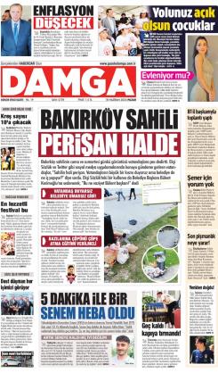 DAMGA 18 Haziran 2023 Pazar Sayfaları