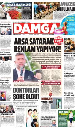 DAMGA 19 Haziran 2023 Pazartesi Sayfaları