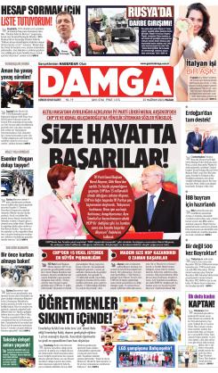 DAMGA 25 Haziran 2023 Pazar Sayfaları