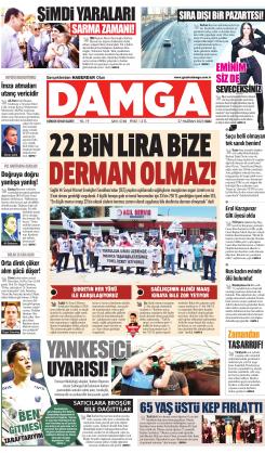 DAMGA 27 Haziran 2023 Salı Sayfaları