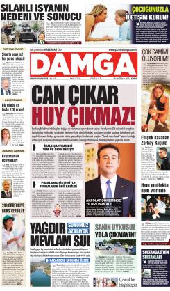 DAMGA 30 Haziran 2023 Cuma Sayfaları