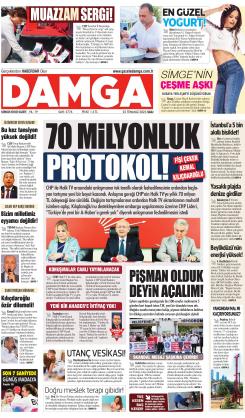 DAMGA 25 Temmuz 2023 Salı Sayfaları