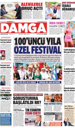 DAMGA 30 Temmuz 2023 Pazar Sayfaları