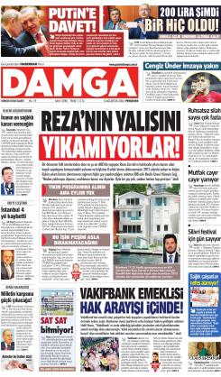 DAMGA 3 Ağustos 2023 Perşembe Sayfaları