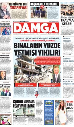 DAMGA 19 Ağustos 2023 Cumartesi Sayfaları