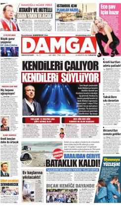 DAMGA 26 Ağustos 2023 Cumartesi Sayfaları