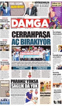 DAMGA 27 Ağustos 2023 Pazar SayfalarI