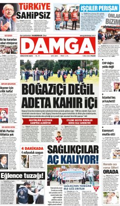 DAMGA 1 Ekim 2023 Pazar Sayfaları