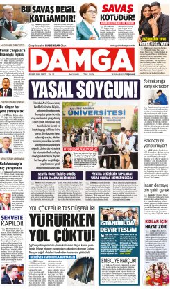 DAMGA 12 Ekim 2023 Perşembe Sayfaları