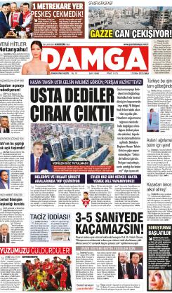 DAMGA 17 Ekim 2023 Salı Sayfaları